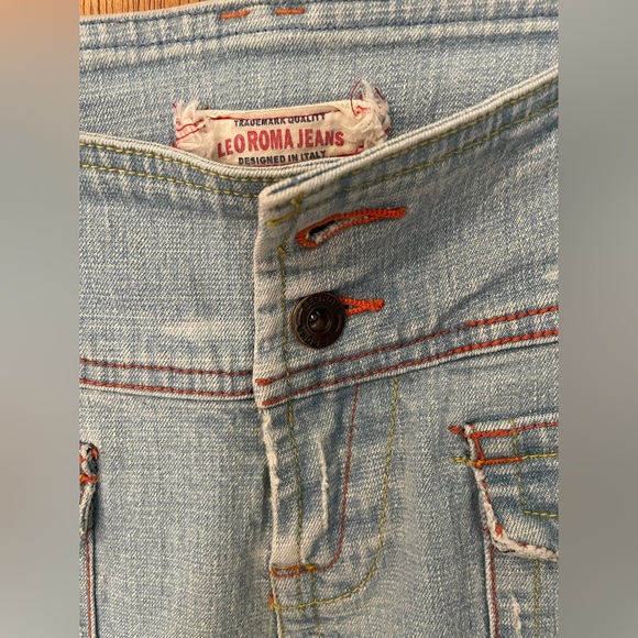🇮🇹NEW🇮🇹 Leo Roma Cropped Jeans - Picture 4 of 4